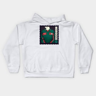 Morocco retro Kids Hoodie